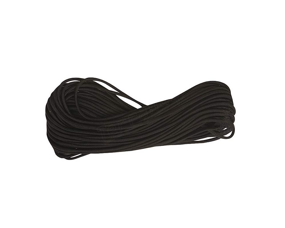 Paracord 15 meter, svart