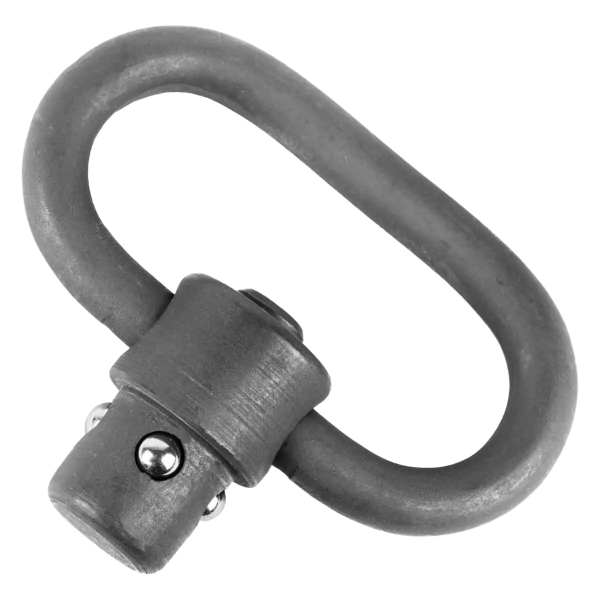 Heavy Duty Push Button Sling Swivel 1.25 Svart