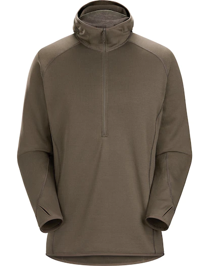 Delta AR Half Zip Hoody Ranger Green, M