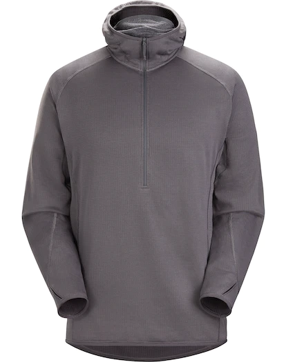 Delta AR Half Zip Hoody Wolf, XXL