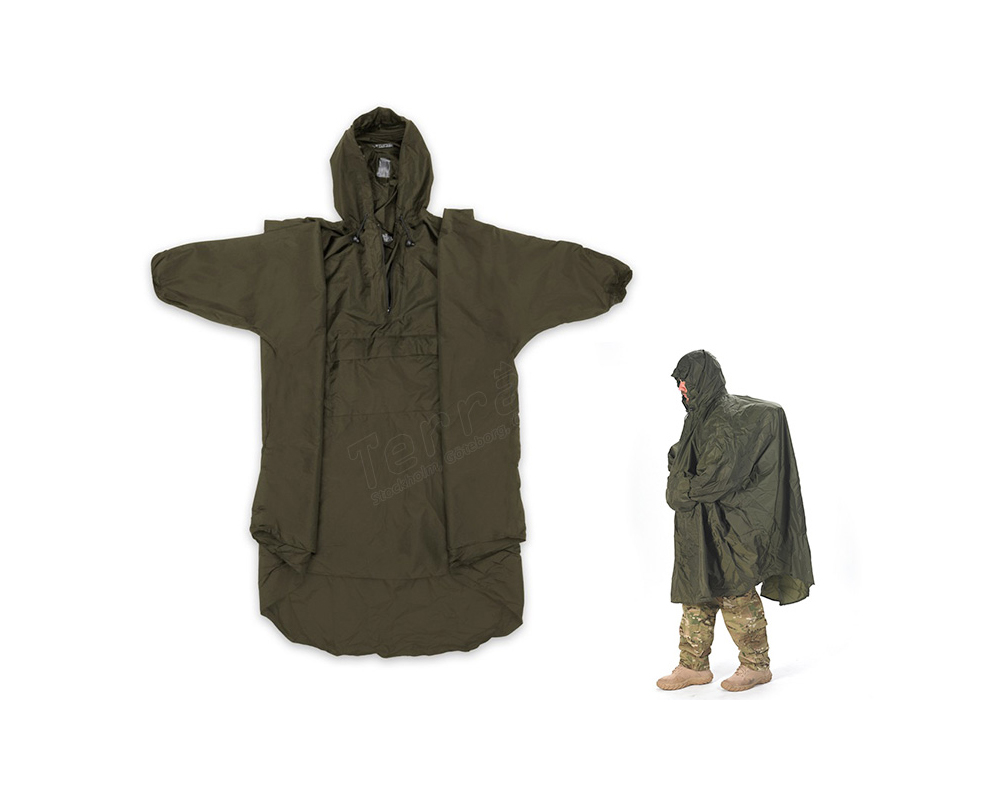 Enhanced Patrol Poncho Olive Olivgrön