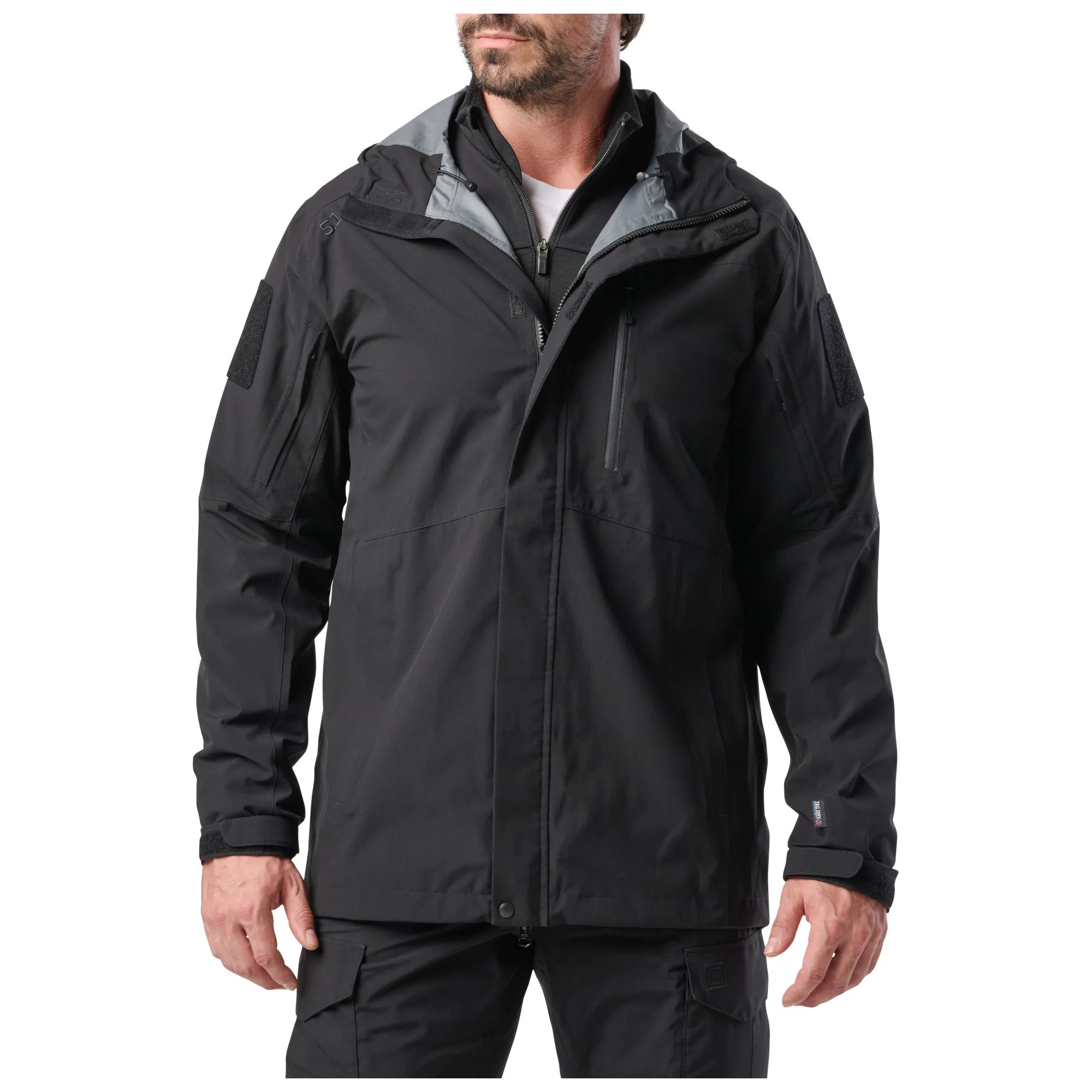 Force Rainshell Jacket Svart, M