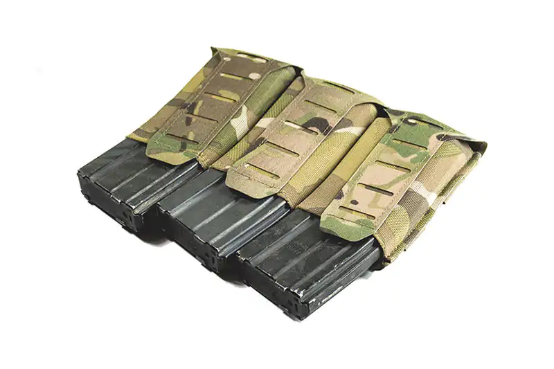 HW Ten Speed Triple M4 Magazine Pouch Stackable Multicam