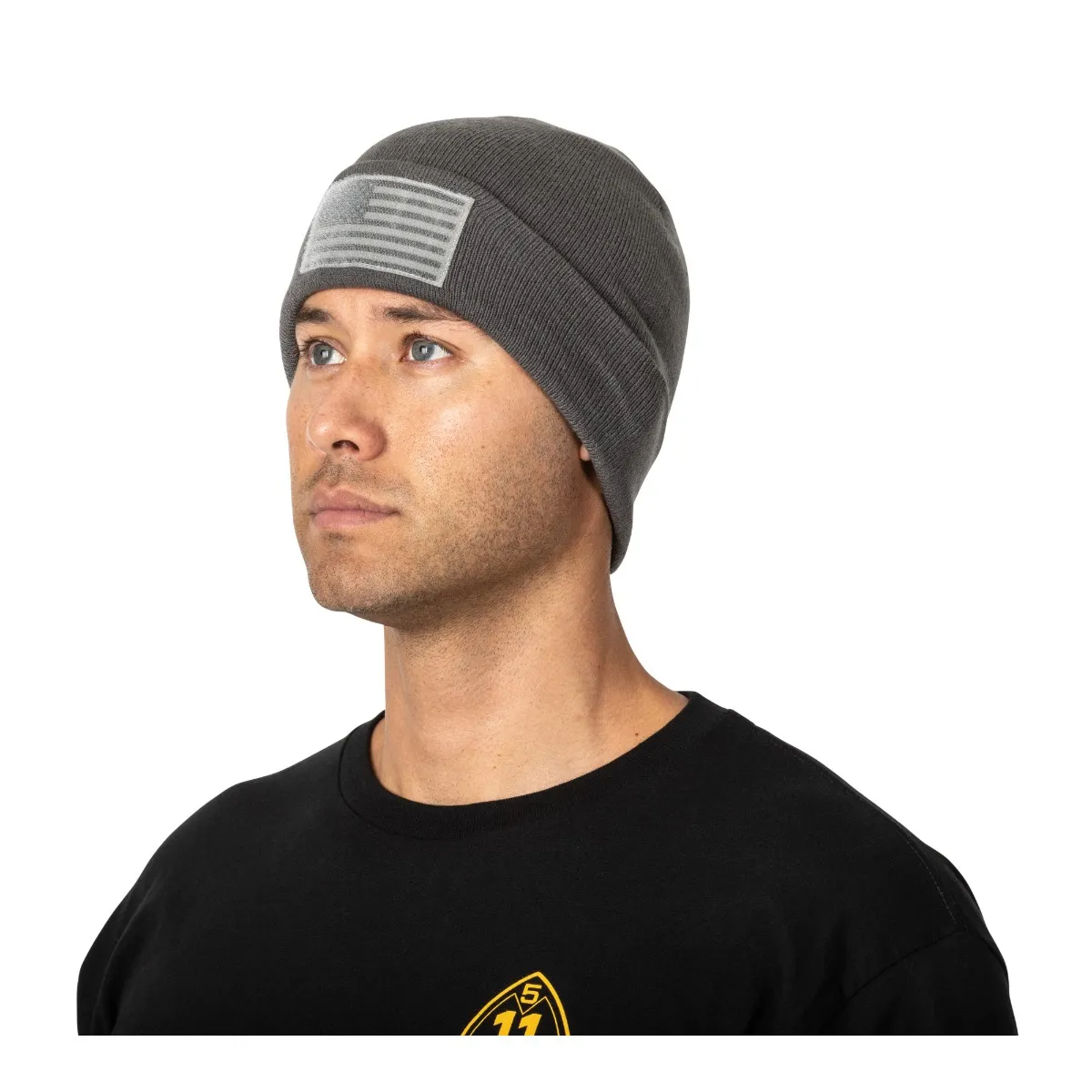 Cuffed Flag Bearer Beanie Storm