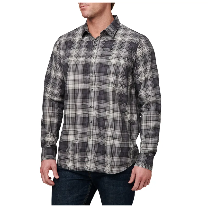 Igor Plaid L/S Black Plaid II, XL