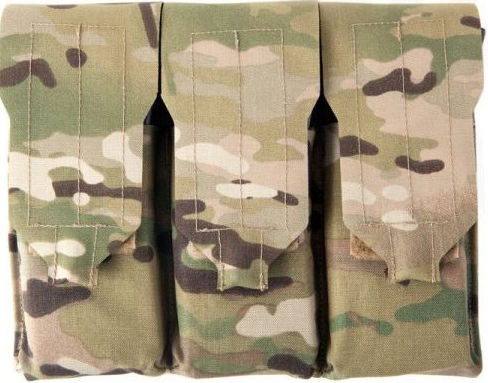 Helium Whisper Triple M4 Magazine Pouch Multicam