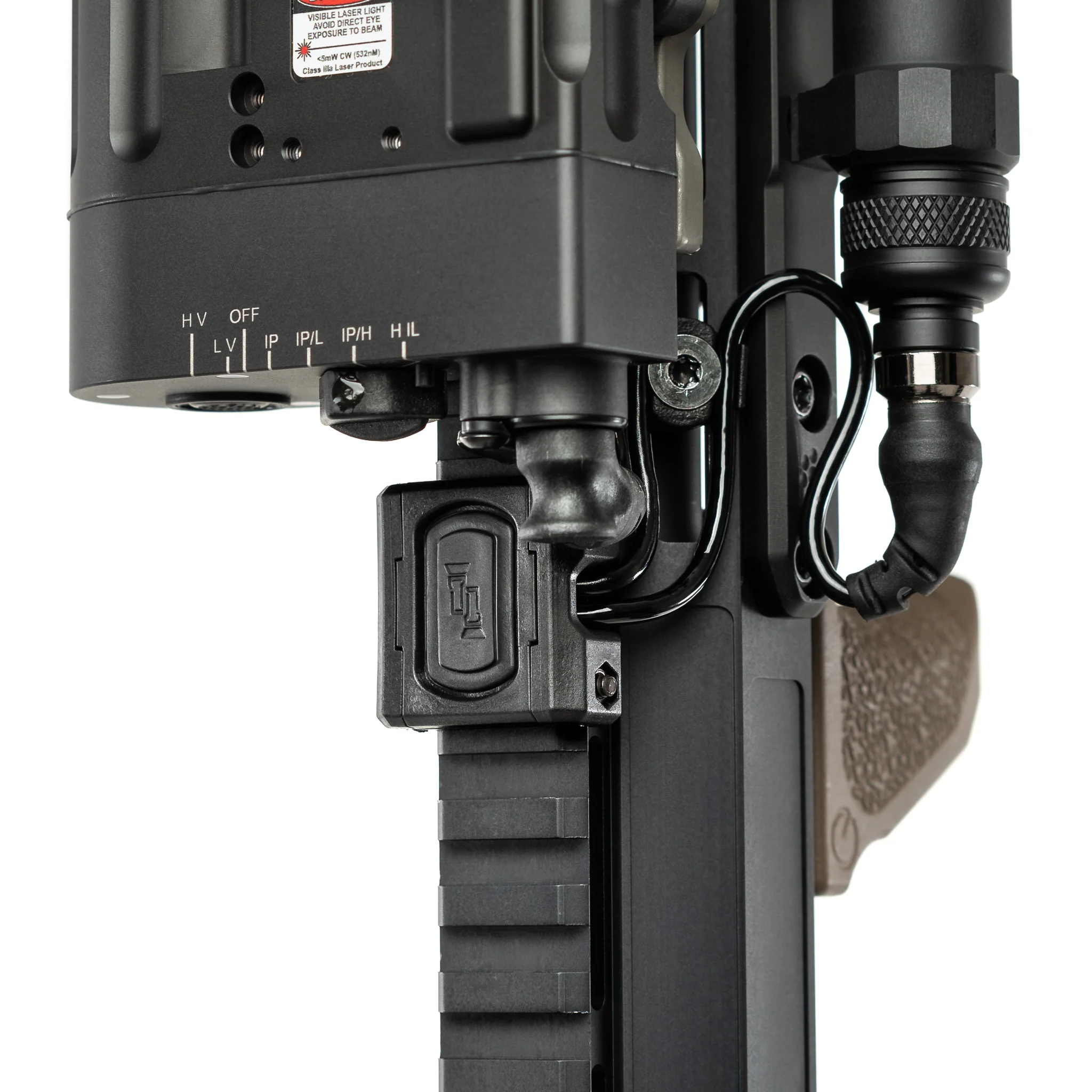 Mod Lite Hot Button Modlite Modbutton Lite - Black - Dual Lead