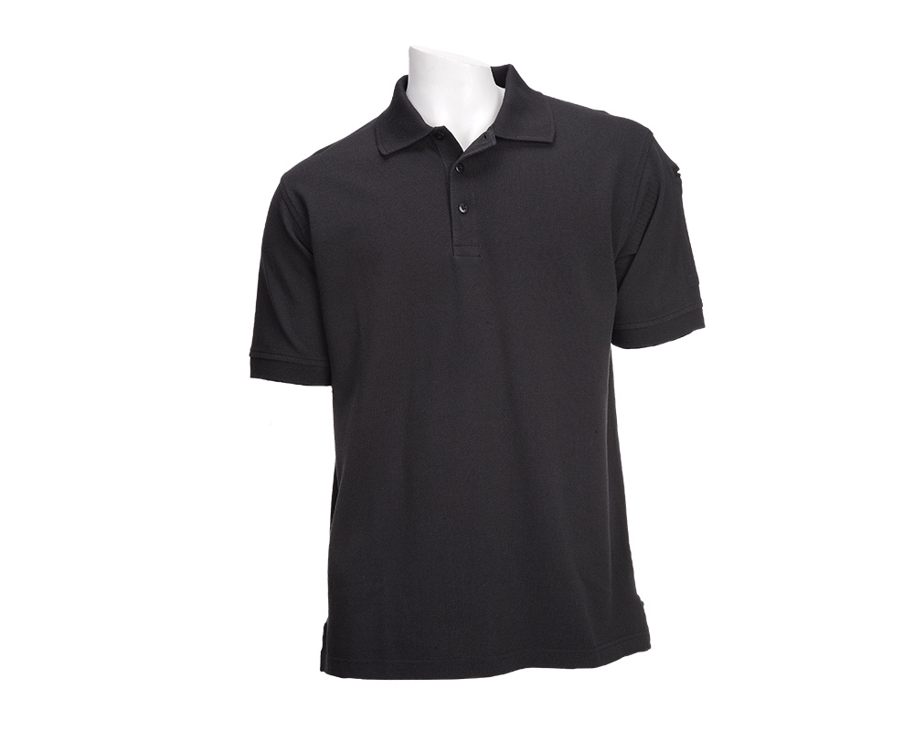 Professional Polo Kort ärm Svart, Medium