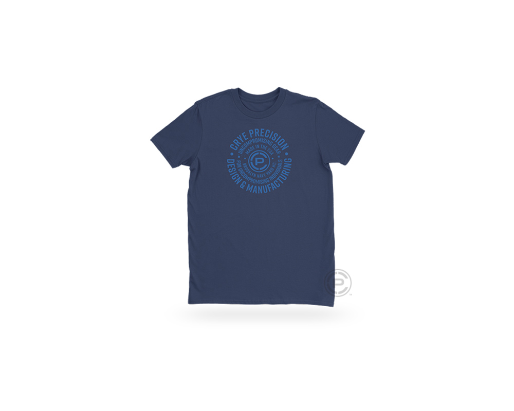 T-Shirt Circular Navy, M