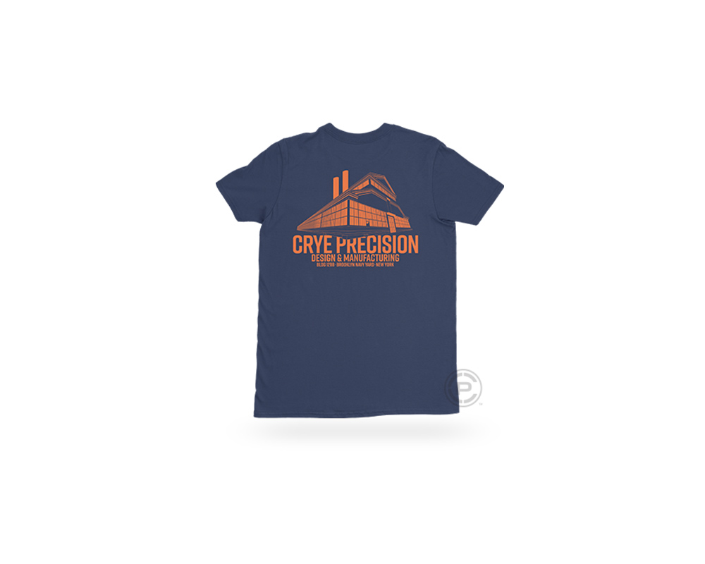 T-Shirt Bldg 128B Navy Large