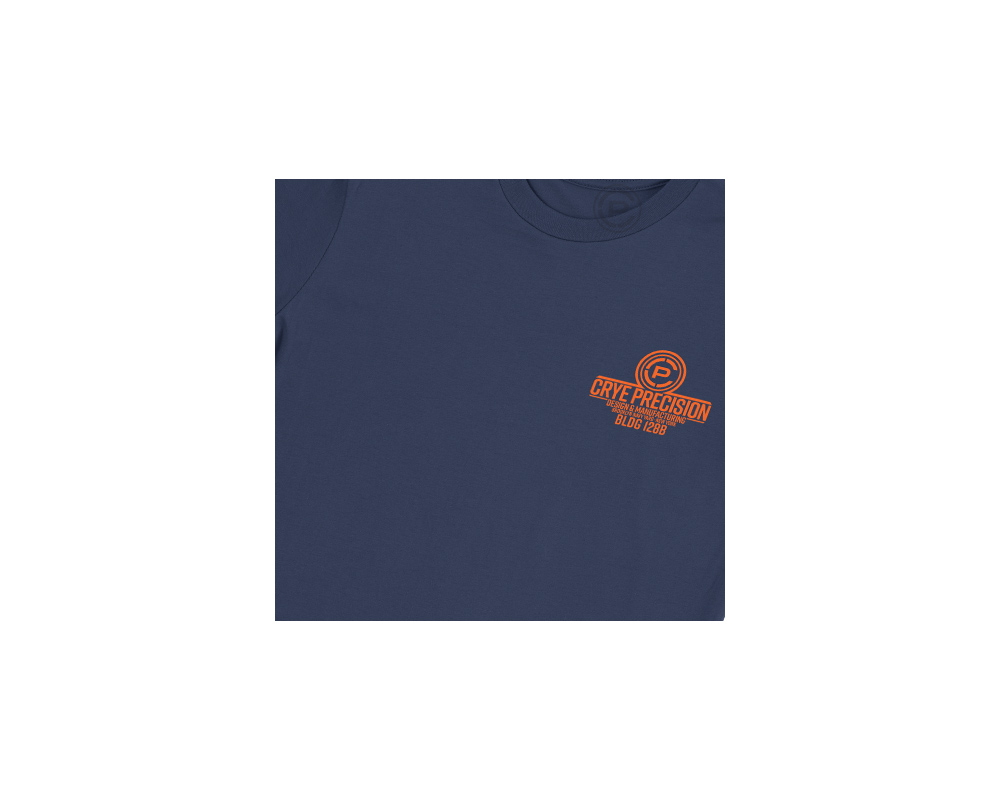 T-Shirt Bldg 128B Navy Medium