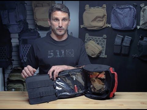 Med Pouch Gear Set Black