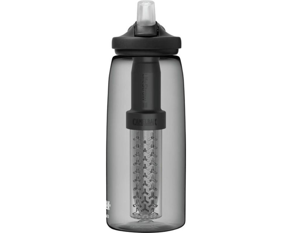 eddy+ 32oz, filtered by LifeStraw, Charcoal