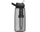 eddy+ 32oz, filtered by LifeStraw, Charcoal