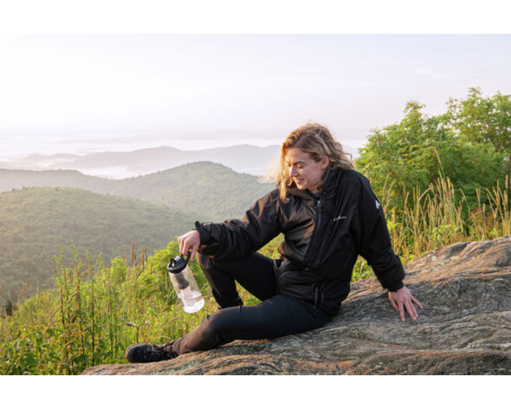 eddy+ 32oz, filtered by LifeStraw, Charcoal