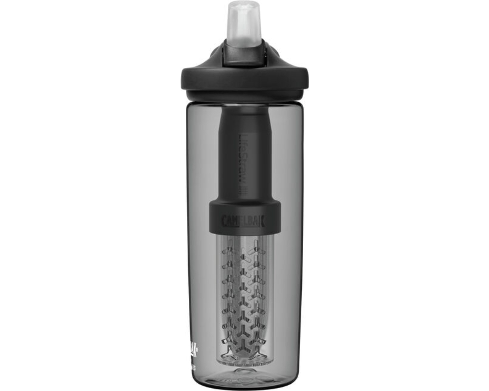 eddy+ 20oz, filtered by LifeStraw, Charcoal