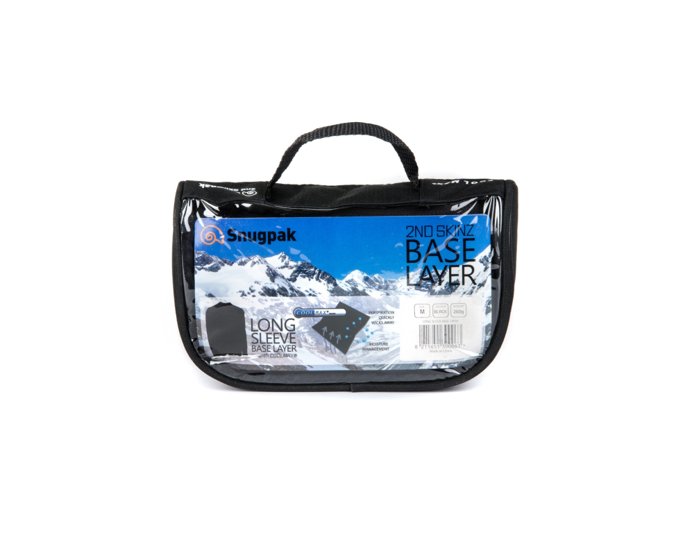 2nd Skinz Coolmax Long Sleeve Black Small