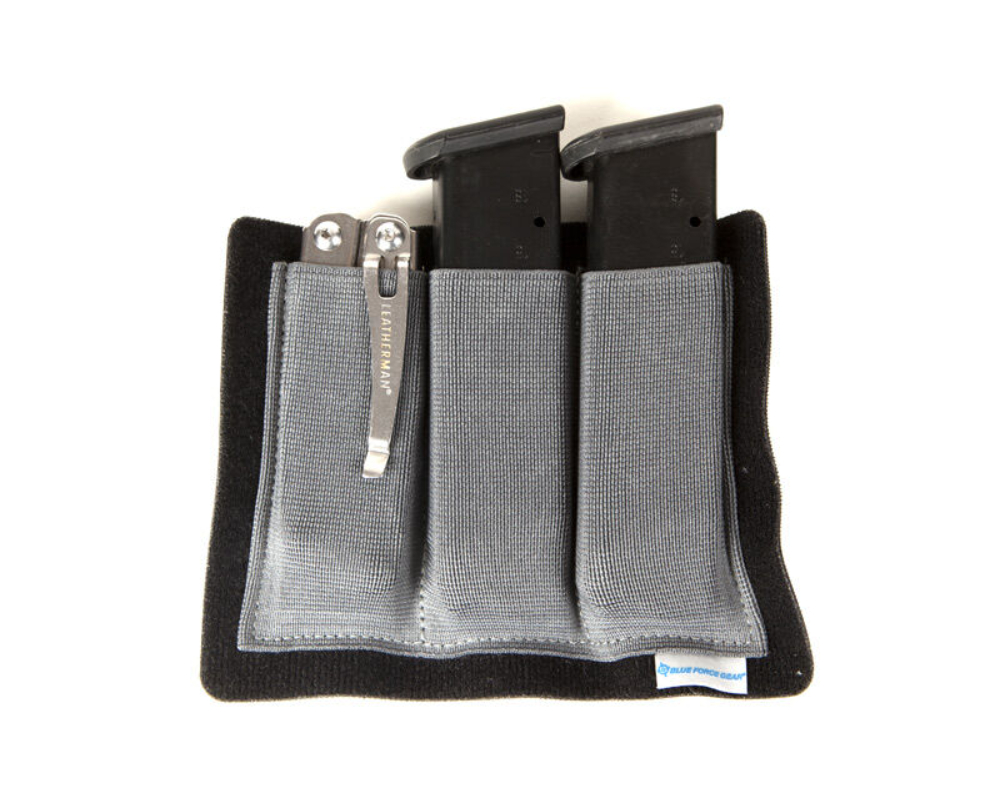 Ten-Speed Triple Pistol Dapper Pouch Wolf Grey