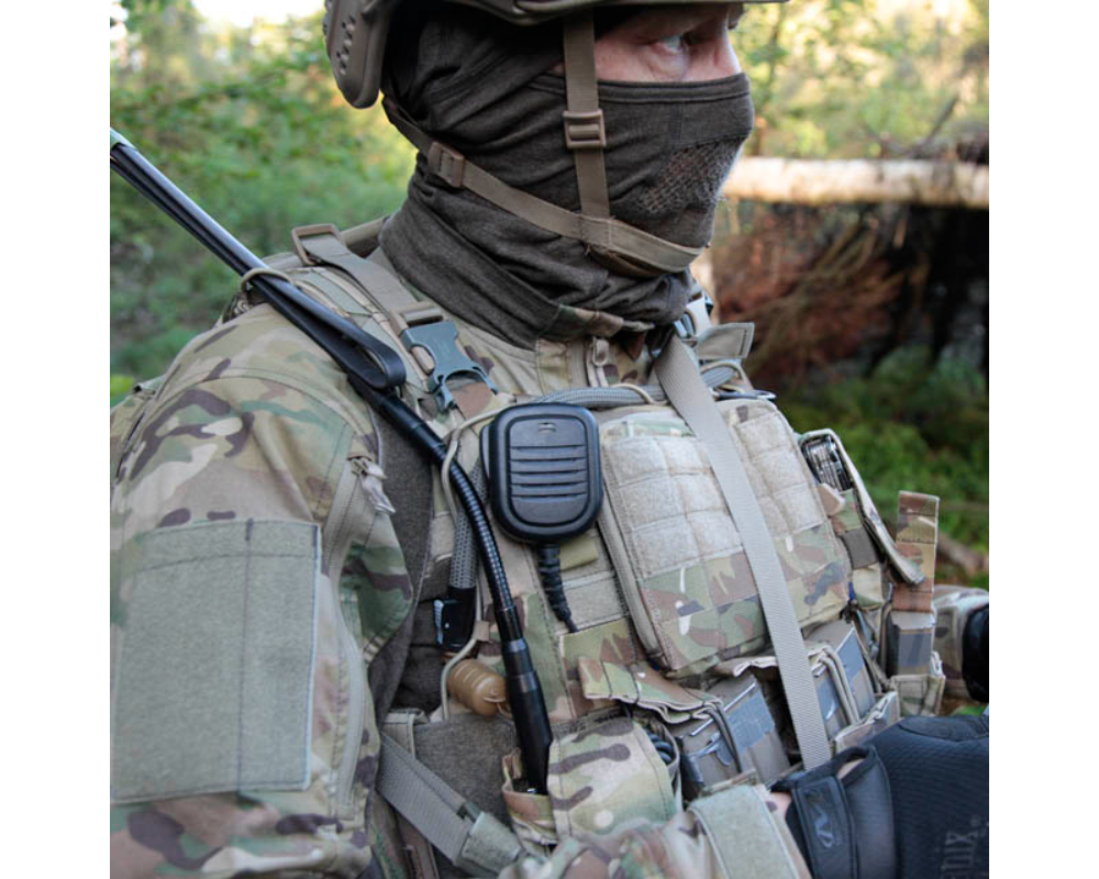 Squeeze plate carrier -17 Svart Small