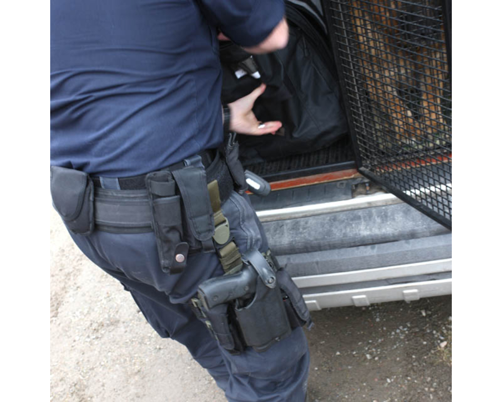 Tvillinghandfängselficka -11 Black