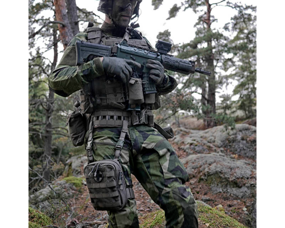 Ribs Combat Belt 1.0 Grey Medium/Large