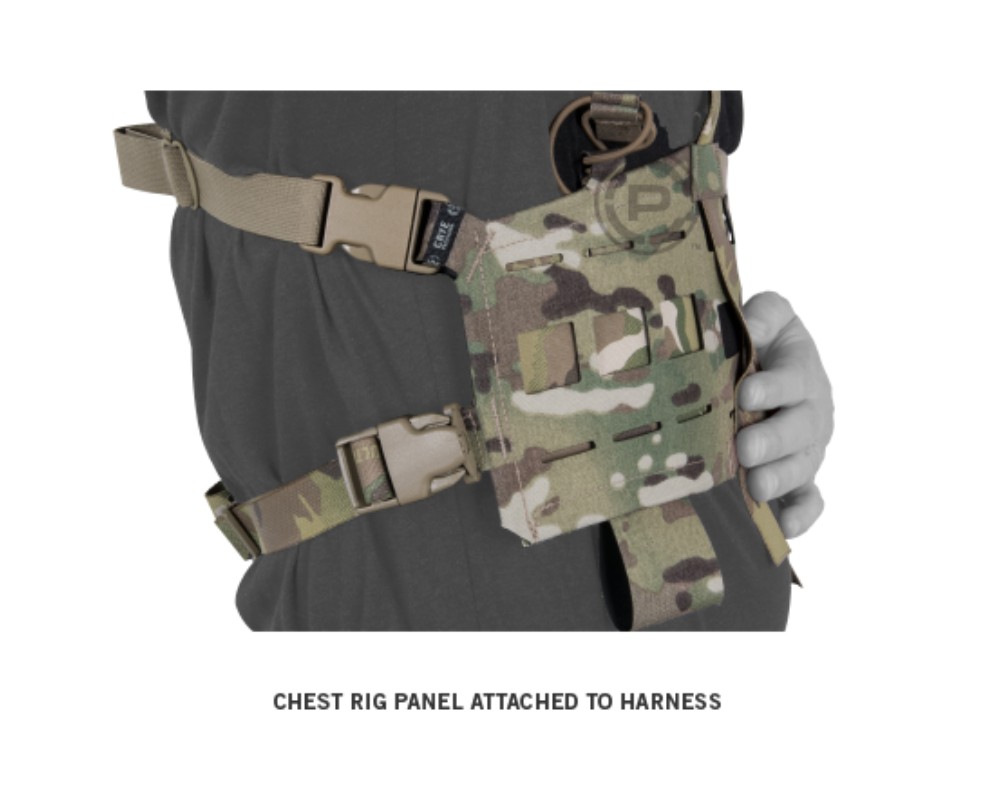 AirLite Covertible Chest Rig MultiCam