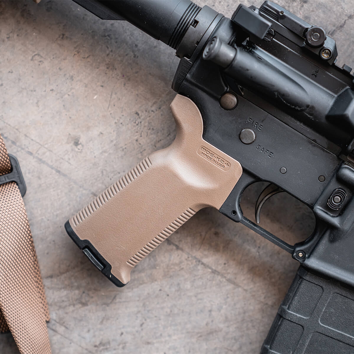 MOE®-K2+ Grip – AR15/M4 FDE