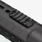 M-LOK™ Polymer Rail Section, 5 Slots Black
