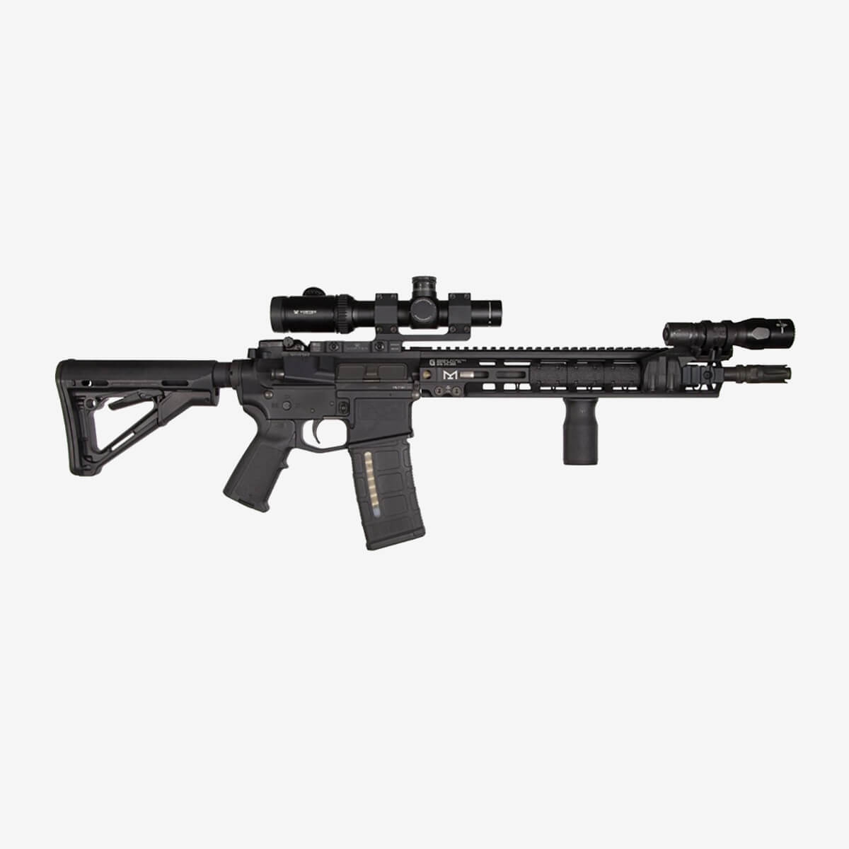 M-LOK™ Aluminium Rail Section 7 Slots Black