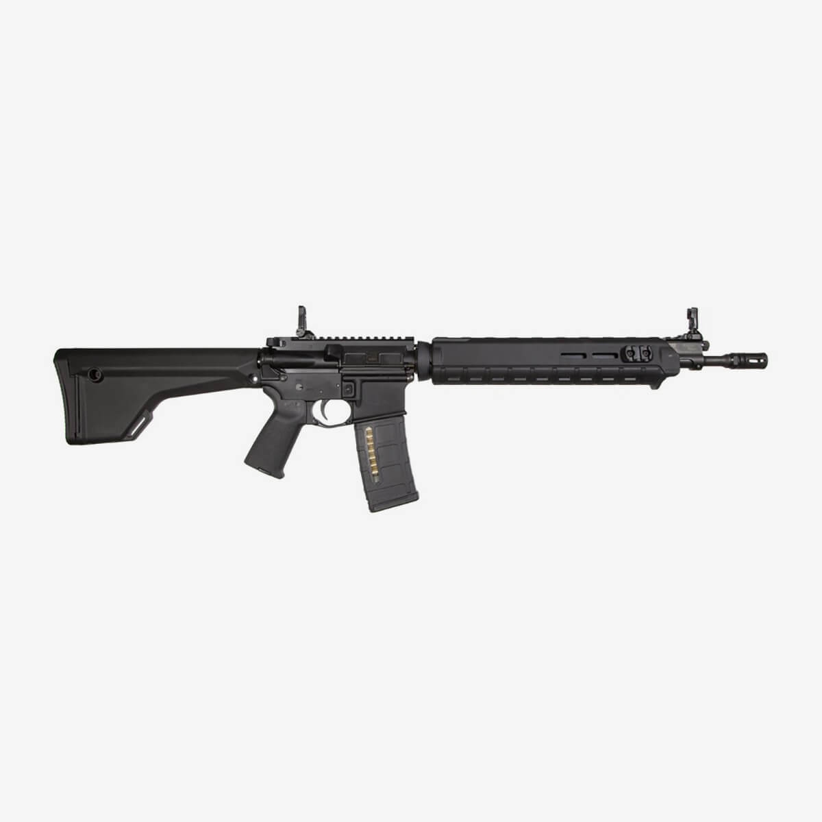 M-LOK™ Polymer Rail Section, 3 Slots Black