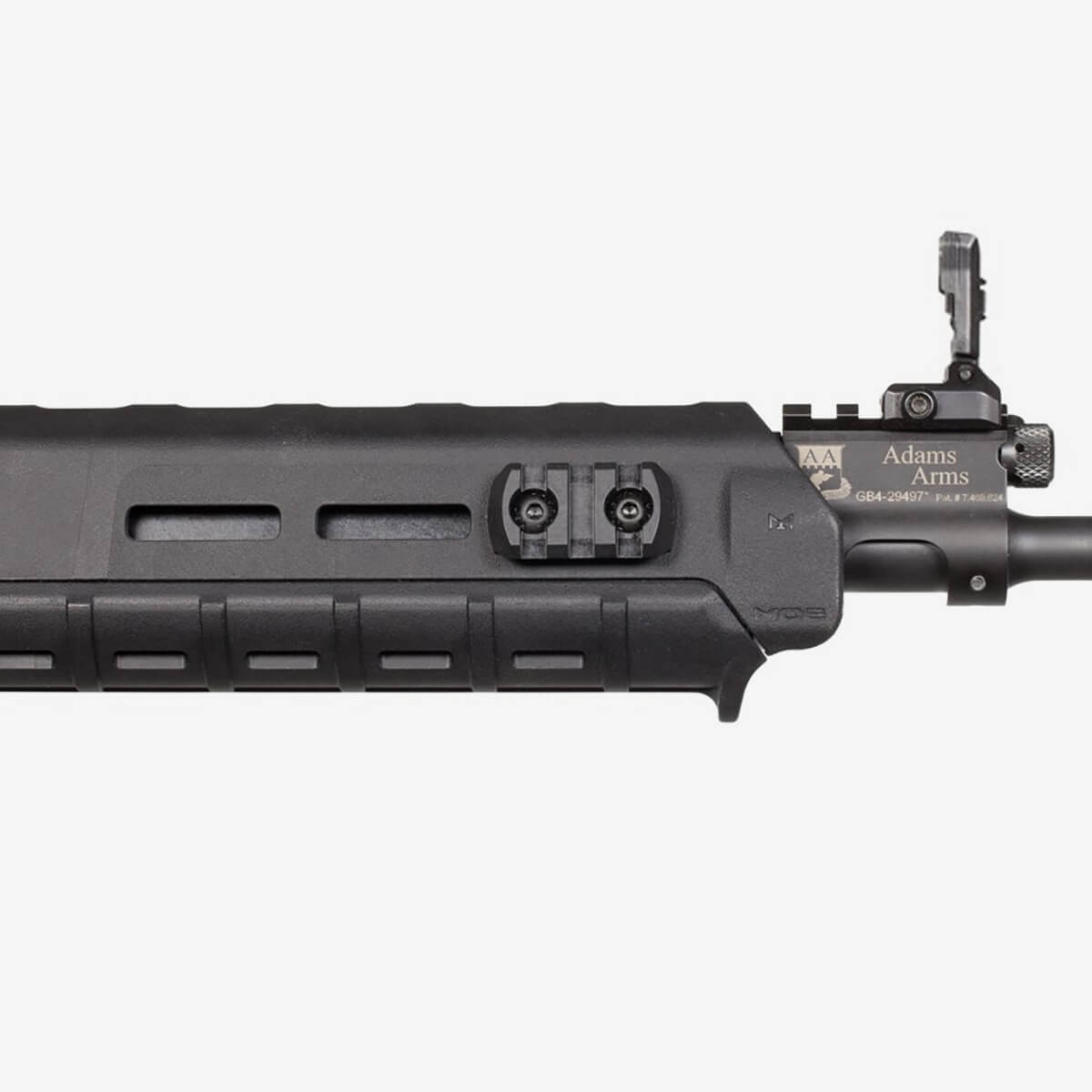 M-LOK™ Polymer Rail Section, 3 Slots Black
