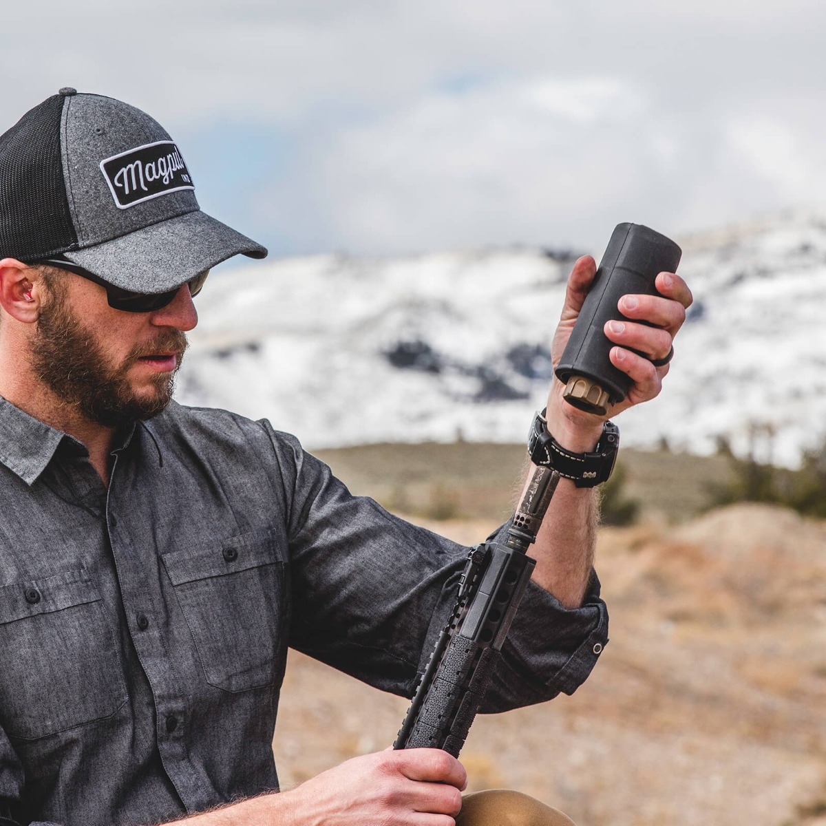 Magpul® Suppressor Cover – 5.5" Black