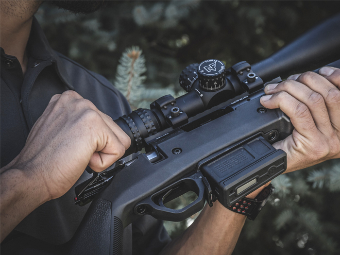 Bolt Action Mag Well Black