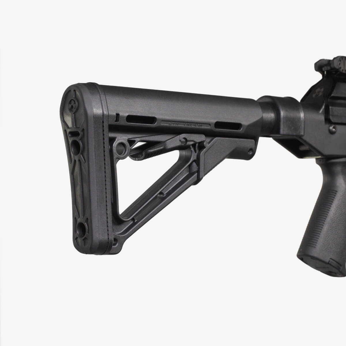 Extended Rubber Butt-Pad 0.55" Black