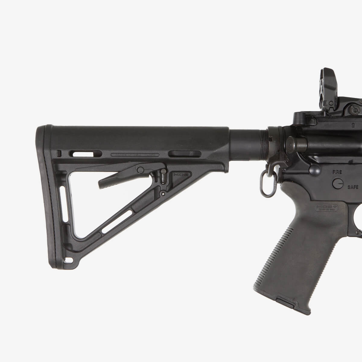 MOE Carbine Stock Mil Spec Black