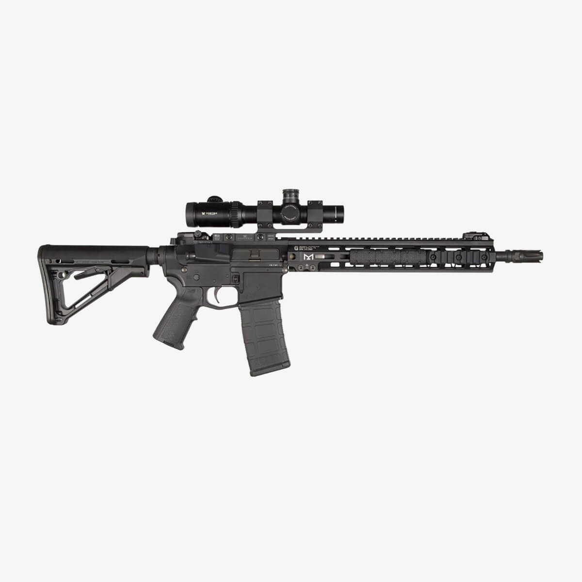 M-LOK™ Aluminium Rail Section 9 Slots Black
