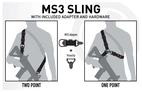MS3® Sling GEN 2 Black