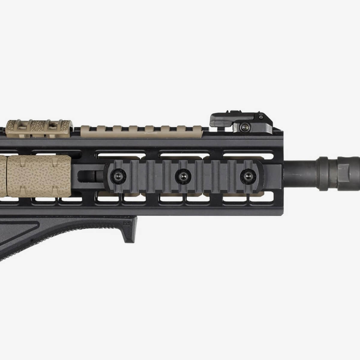 M-LOK™ Polymer Rail Section 9 Slots Black