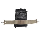 Elastic Cumber Bund w Compartments 1.0 Grey