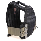 Elastic Cumber Bund w Compartments 1.0 Grey