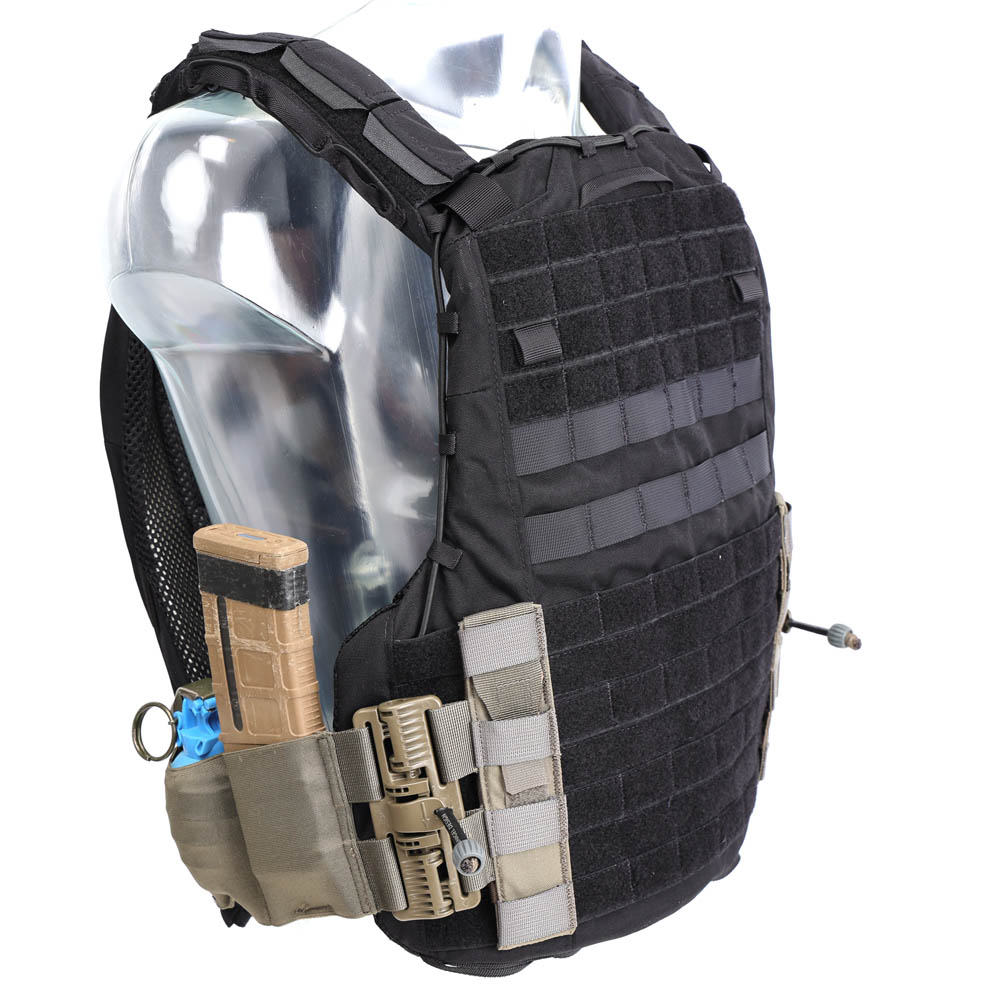 Elastic Cumber Bund w Compartments 1.0 Grey