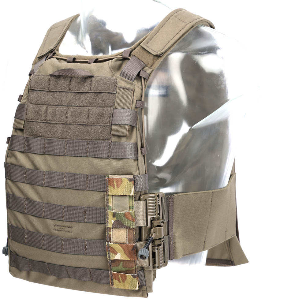 Elastic Cumber Bund w Compartments 1.0 Grey