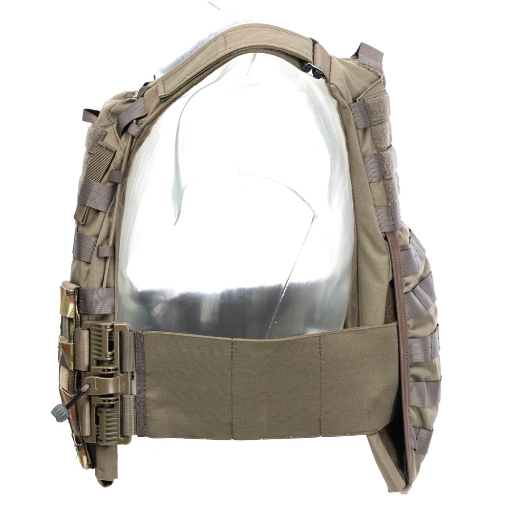 Elastic Cumber Bund w Compartments 1.0 Grey