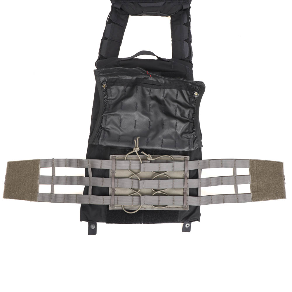 3 Row Cummerbund 1.0 Grey