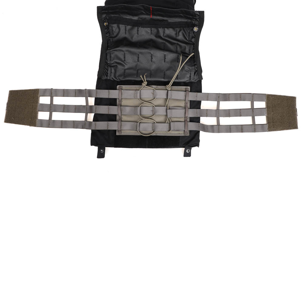 3 Row Cummerbund 1.0 Grey