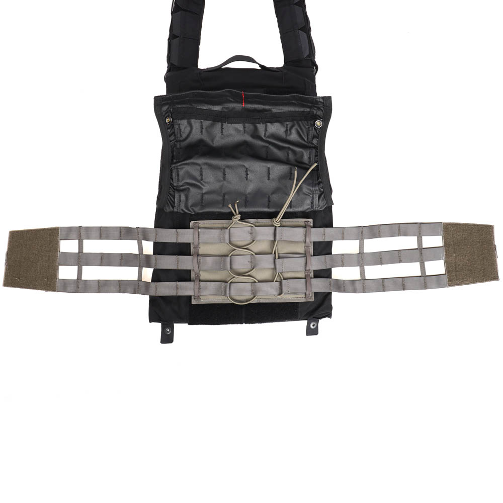 3 Row Cummerbund 1.0 Grey