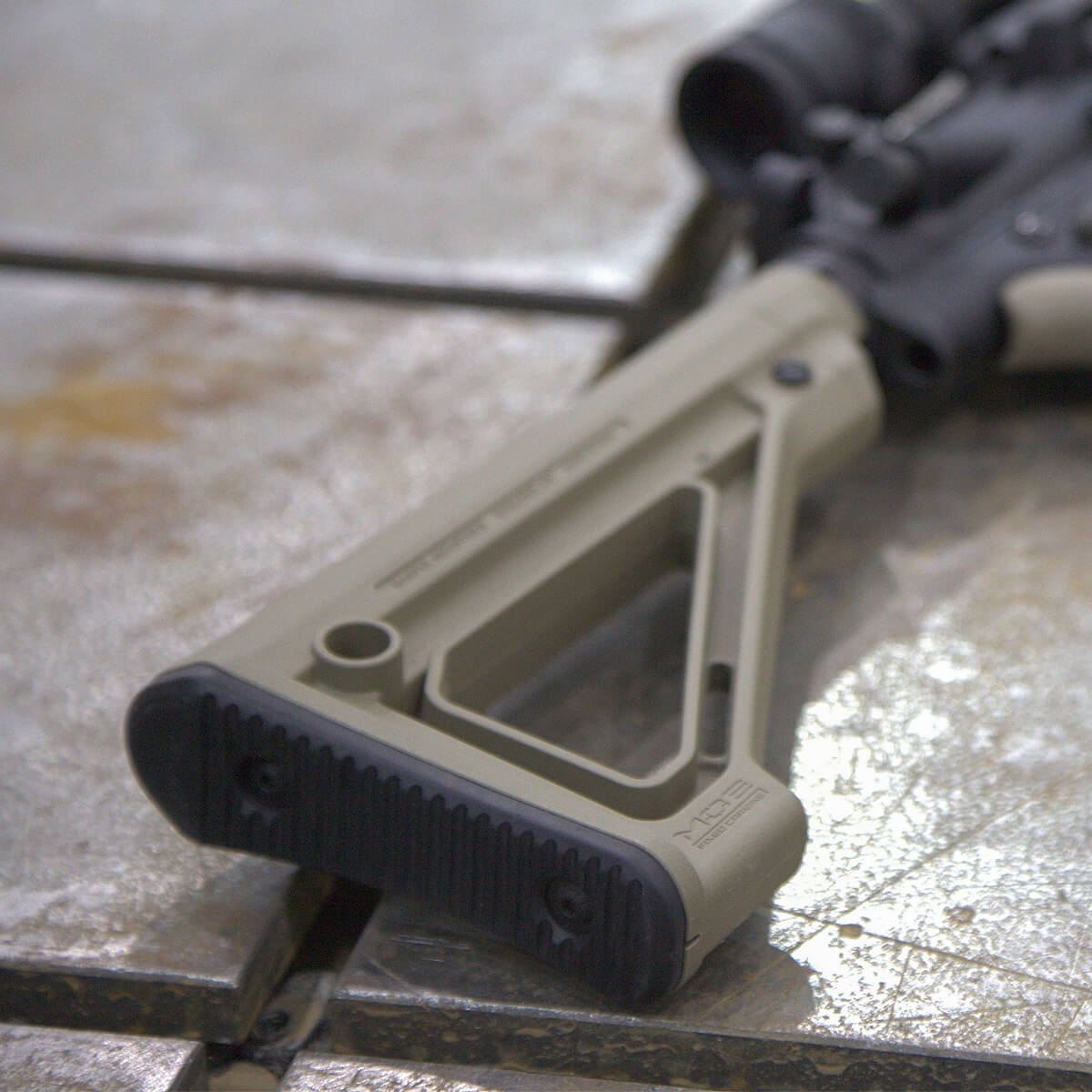 MOE® Fixed Carbine Stock – Mil-Spec FDE