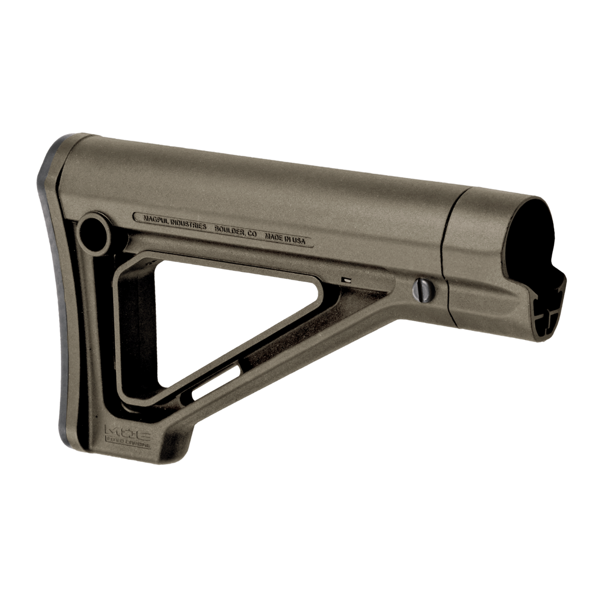 MOE® Fixed Carbine Stock – Mil-Spec Olivgreen