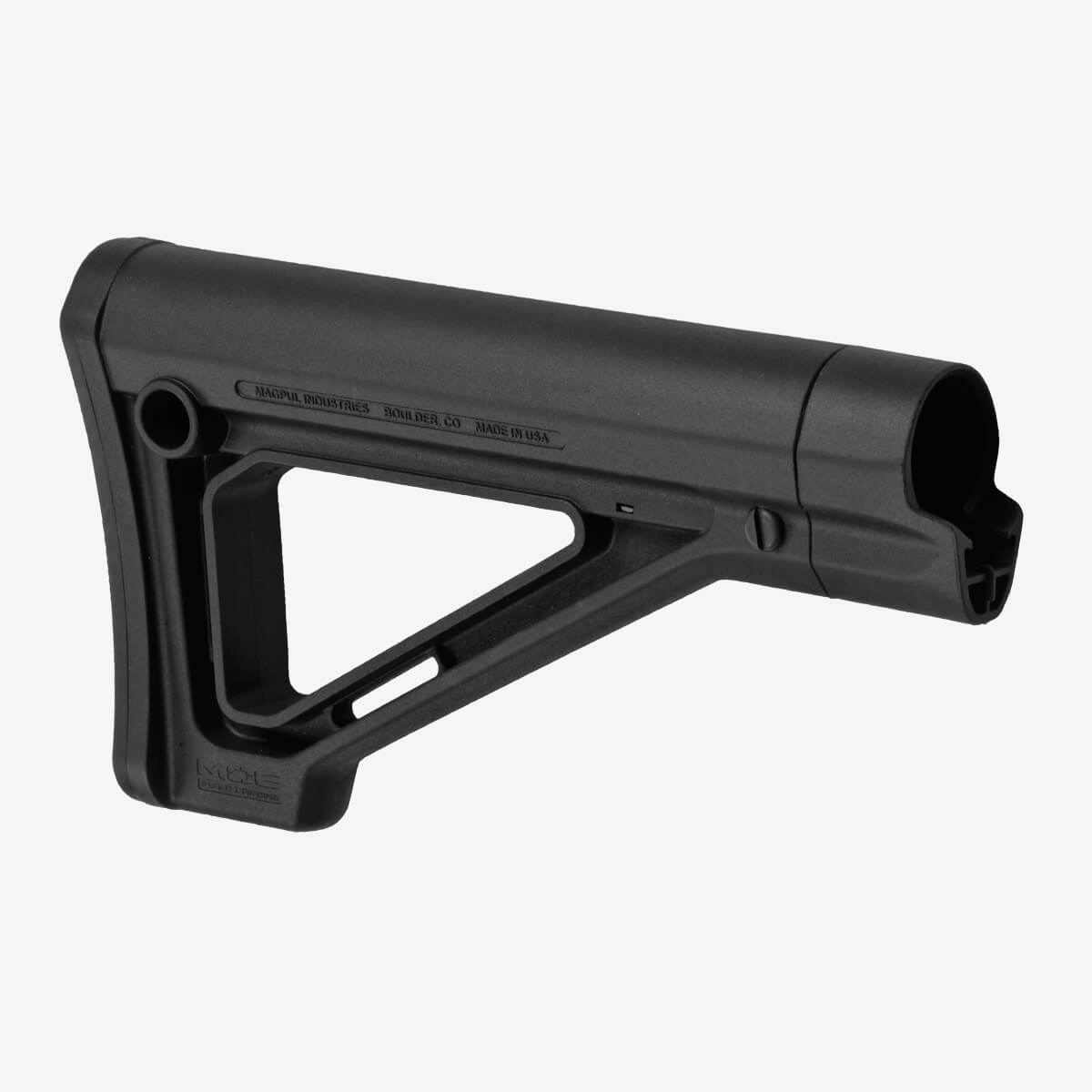 MOE® Fixed Carbine Stock – Mil-Spec Black