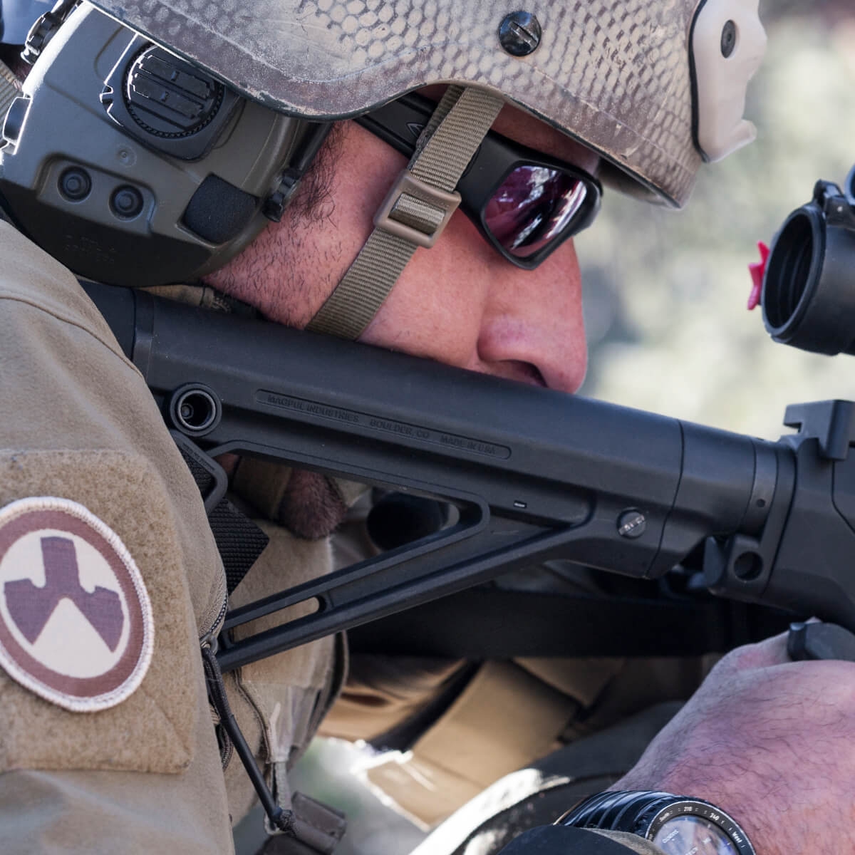 MOE® Fixed Carbine Stock – Mil-Spec Black